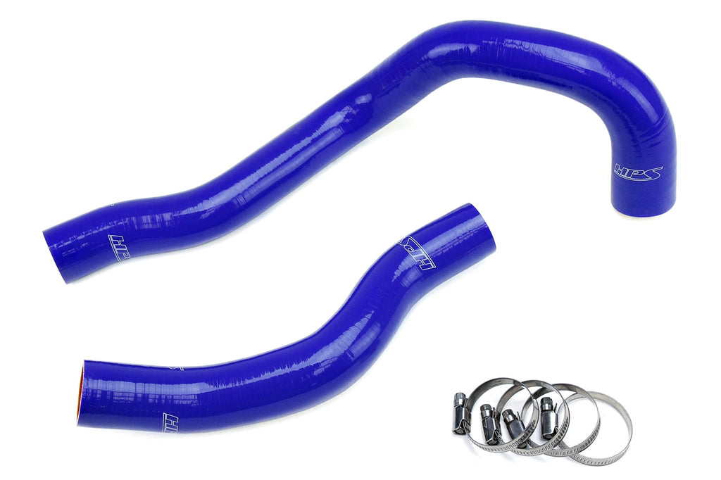 HPS Performance Products HPS Blue Reinforced Silicone Radiator Hose Kit Coolant Lexus 92-99 SC300 Non Turbo 2JZGE 3.0L I6 (view 1)