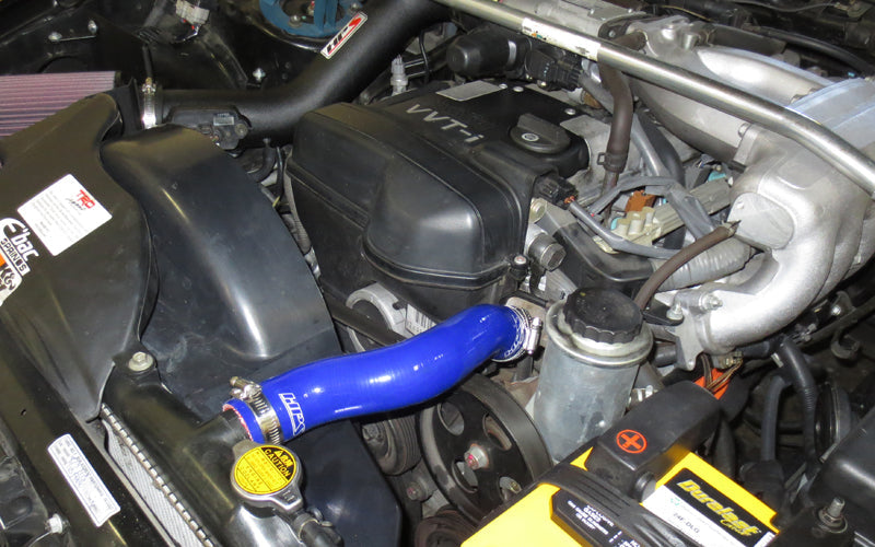 HPS Performance Products HPS Blue Reinforced Silicone Radiator Hose Kit Coolant Lexus 92-99 SC300 Non Turbo 2JZGE 3.0L I6 (view 2)