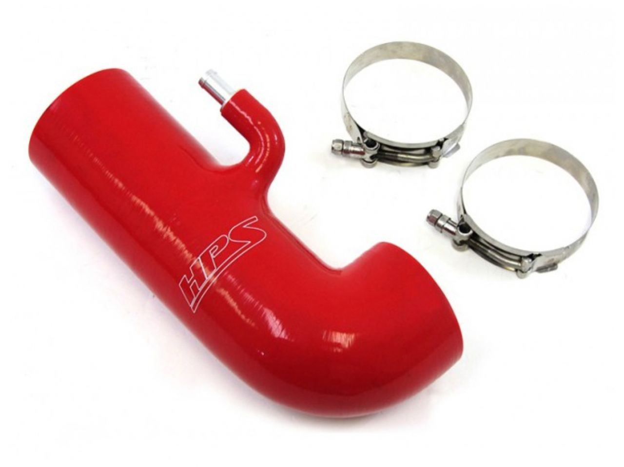 HPS Performance Products HPS Red Reinforced Silicone Post MAF Air Intake Hose Kit - Delete Stock Sound Tube Subaru 13-16 BRZ (view 1)