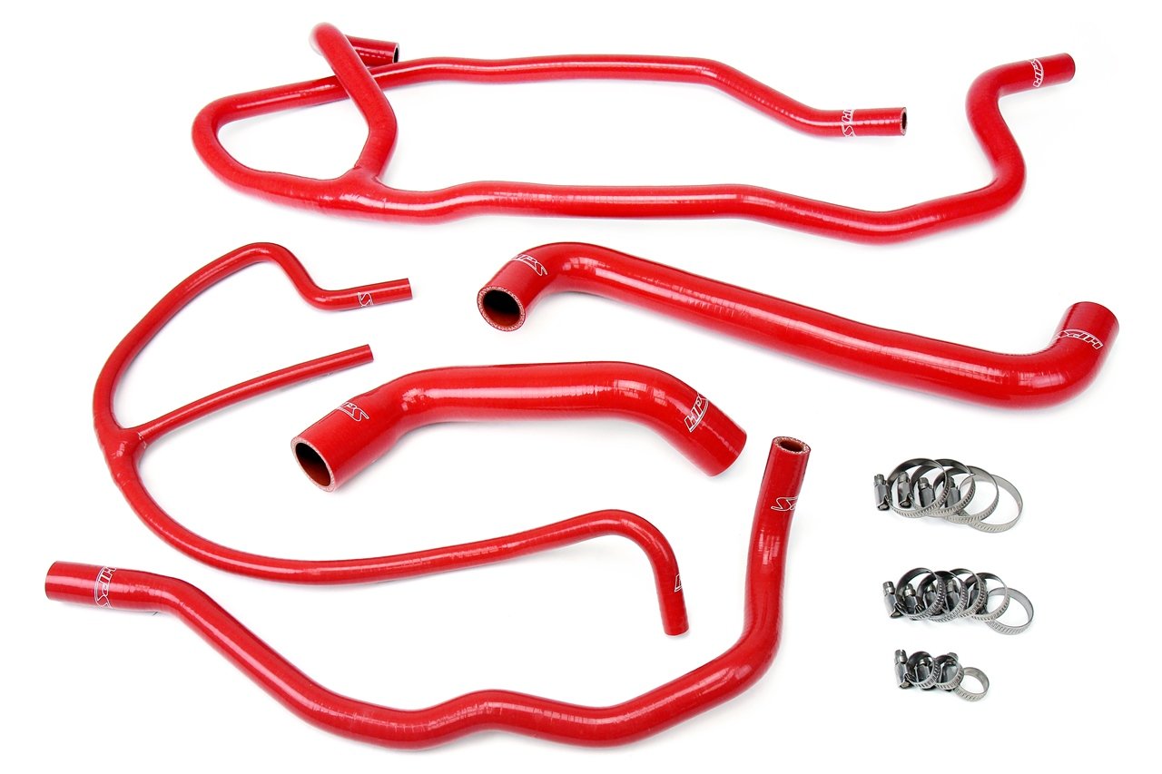 HPS Performance HPS Silicone Radiator + Heater Coolant Hose Kit Chevy 2006-2008 Corvette Z06 7.0L LS7 V8, 57-1277