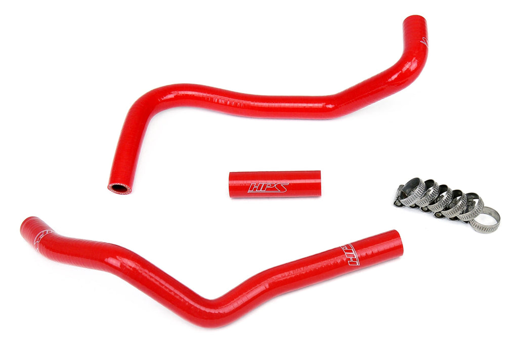 HPS Performance HPS Red Reinforced Silicone Heater Hose Kit Subaru 13-16 BRZ (view 1)