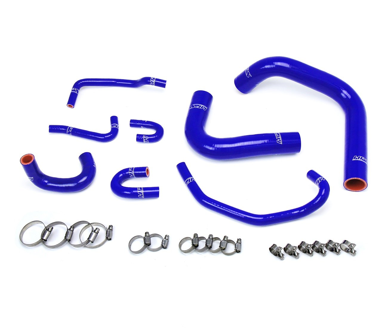 HPS Reinforced Blue Silicone Radiator Hose Kit Coolant Toyota 89-95 Pickup 3.0L V6 (view 2)