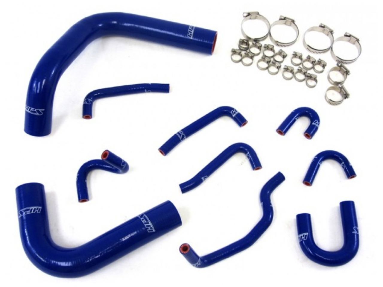 HPS Reinforced Blue Silicone Radiator Hose Kit Coolant Toyota 89-95 Pickup 3.0L V6 (view 1)