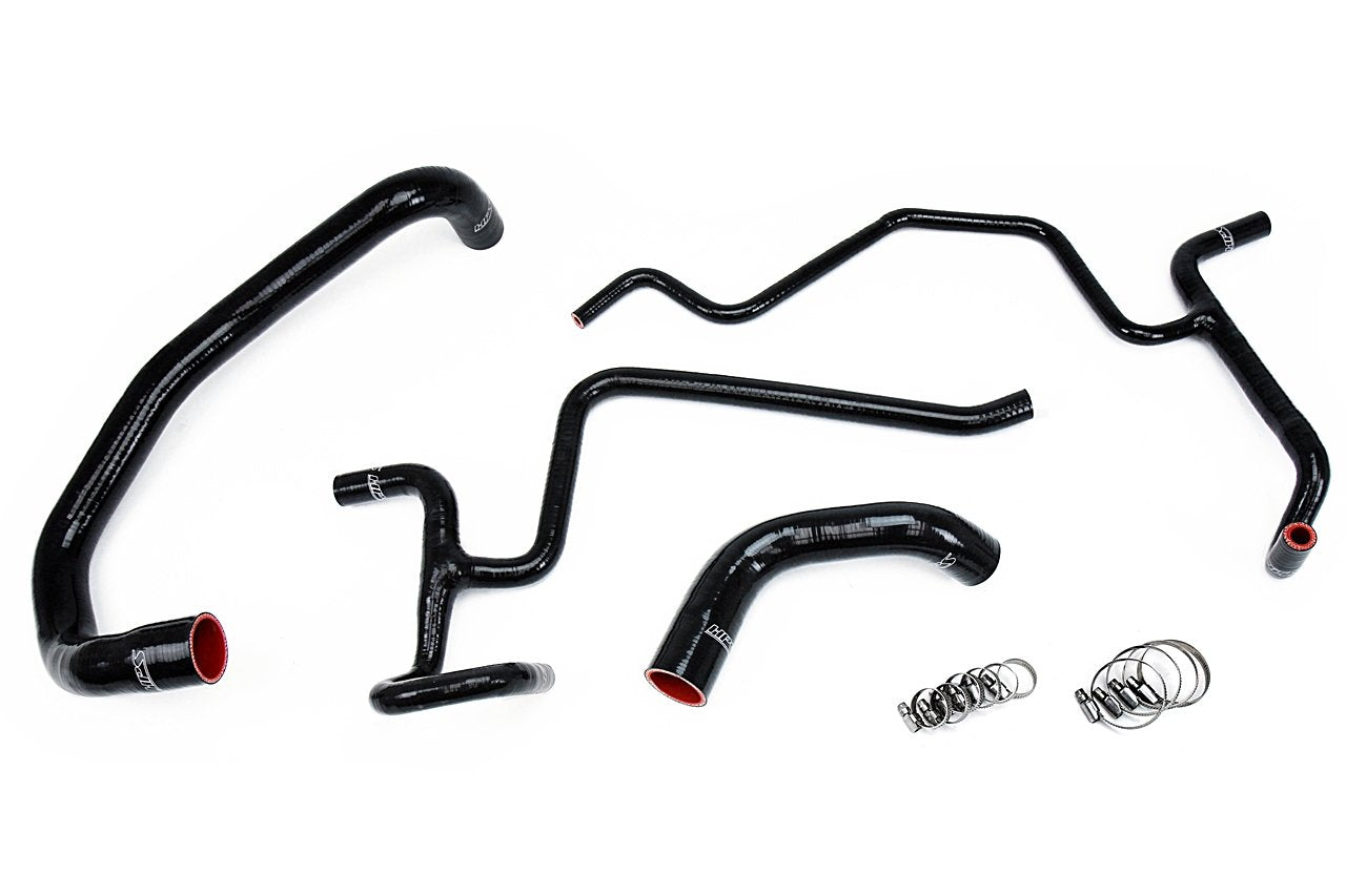 HPS Black Reinforced Silicone Radiator Hose Kit Chrysler 05-10 300C R/T 5.7L V8 (view 2)