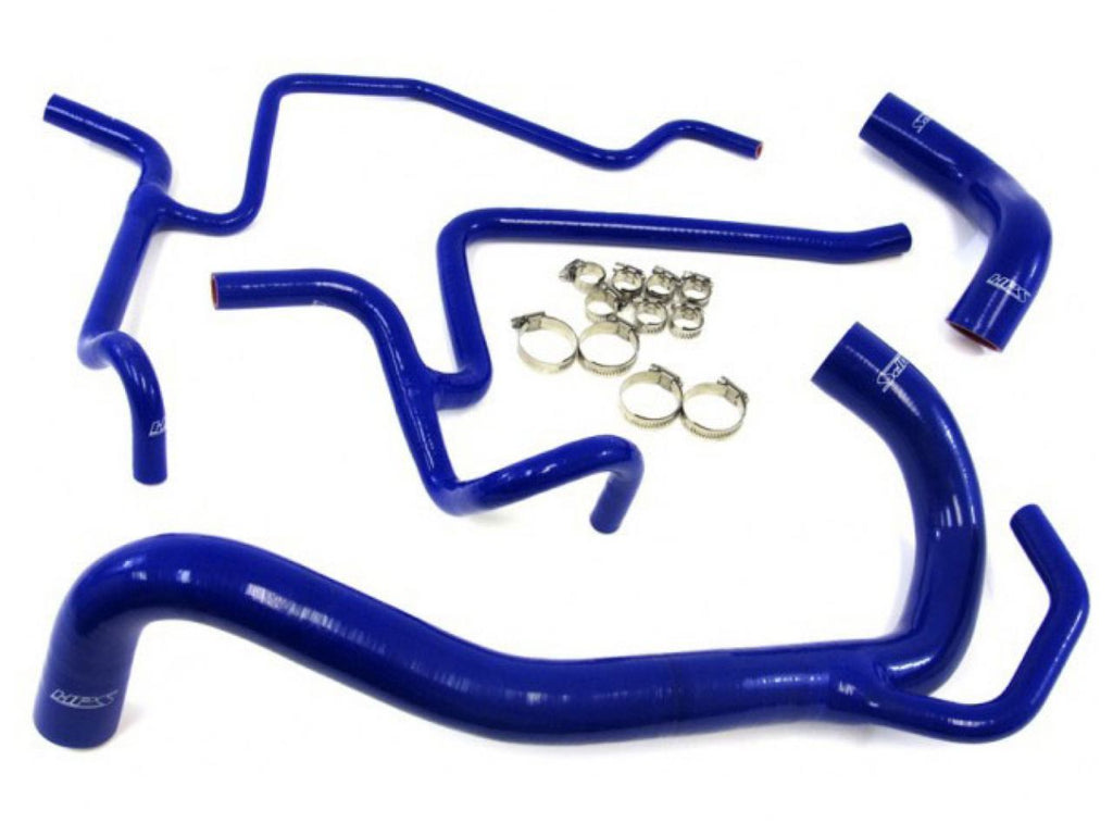 HPS Blue Reinforced Silicone Radiator Hose Kit Chrysler 12-13 300C SRT8 6.4L V8 (view 1)
