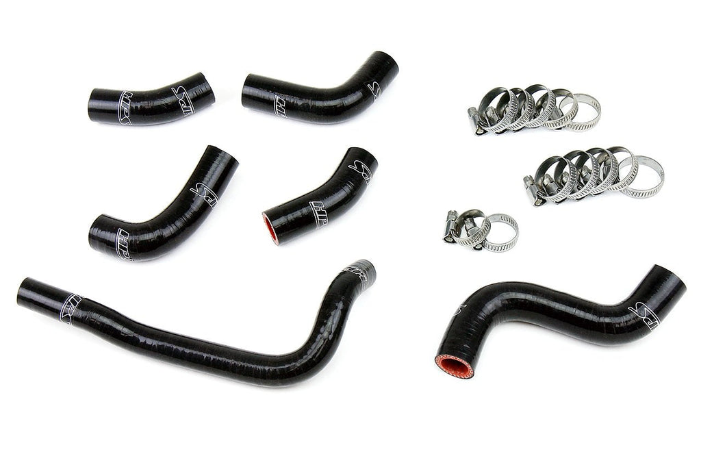 HPS Black Reinforced Silicone Radiator Hose Kit KTM 2003 450 525 EXC (view 2)