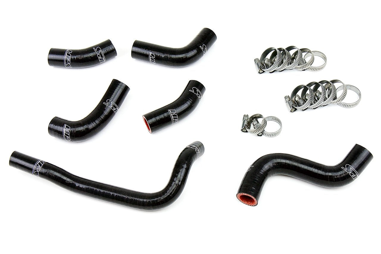 HPS Black Reinforced Silicone Radiator Hose Kit KTM 2003 450 525 EXC (view 2)