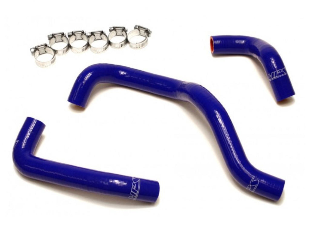 HPS Performance HPS Blue Reinforced Silicone Heater Hose Kit Nissan 95-98 240SX S14 KA24DE (view 1)
