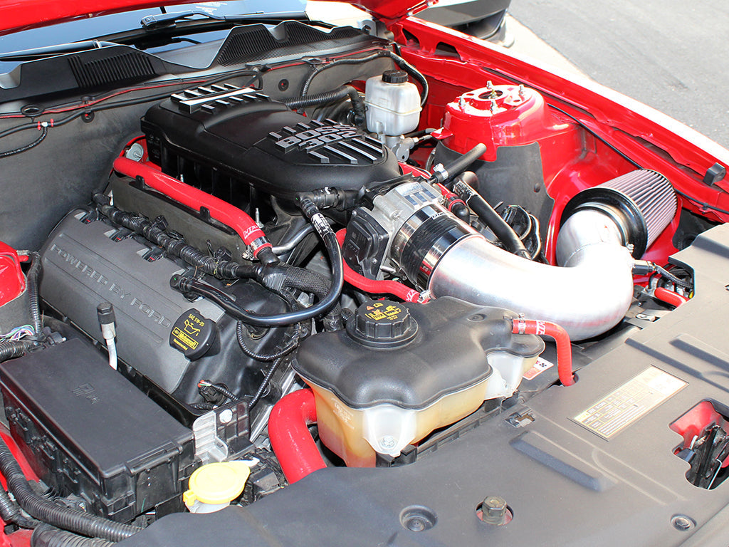 HPS Performance HPS Blue Reinforced Silicone Radiator and Heater Hose Kit Coolant Ford 11-14 Mustang GT 5.0L V8 & Boss 302 (view 2)
