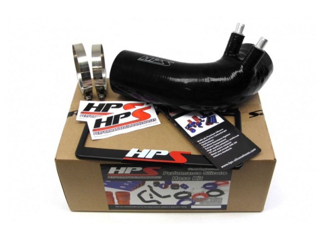 HPS Black Reinforced Silicone Post MAF Air Intake Hose Kit Lexus 2016 GSF GS F V8 5.0L (view 1)