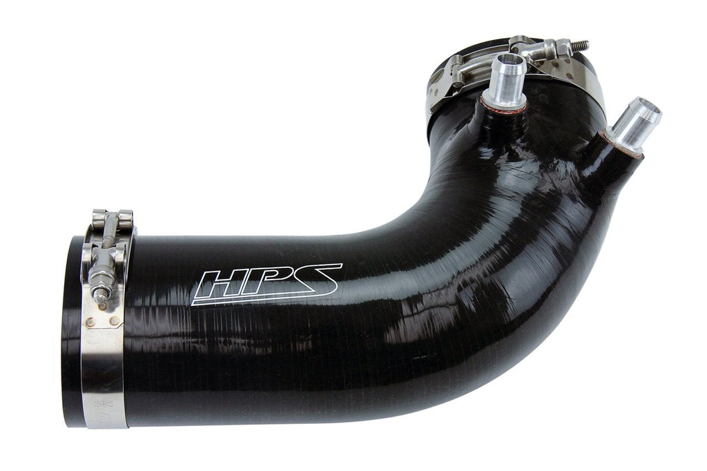 HPS Black Reinforced Silicone Post MAF Air Intake Hose Kit Lexus 2016 GSF GS F V8 5.0L (view 4)