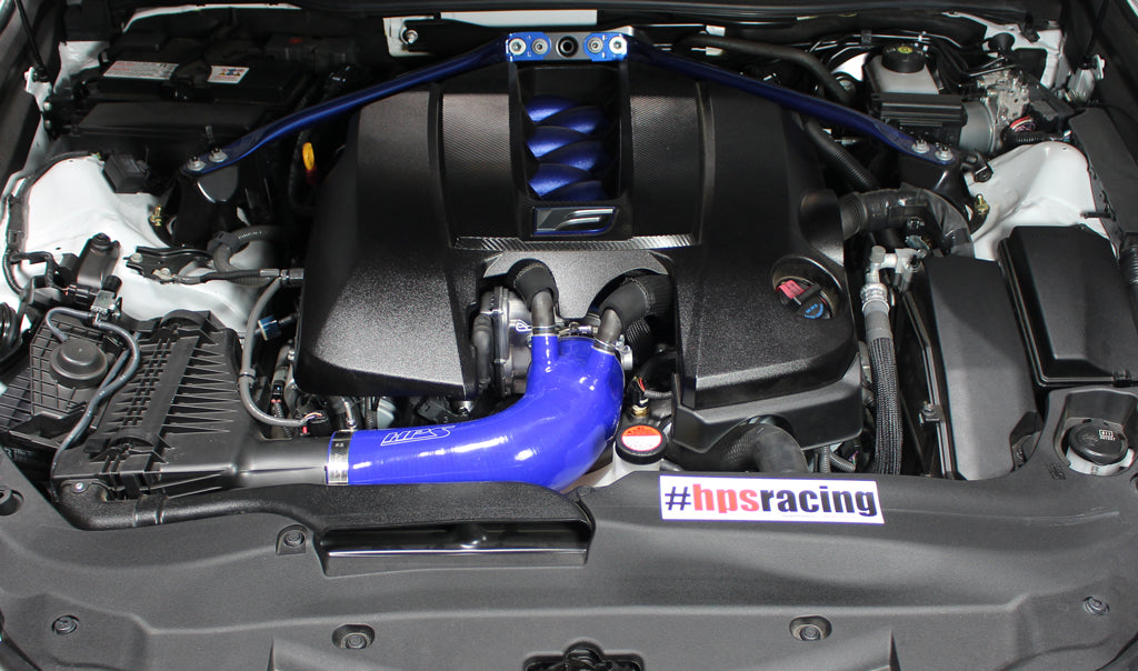 HPS Performance HPS Silicone Air Intake Kit Post MAF Hose Lexus 2022 IS500 V8 5.0L, 57-1499