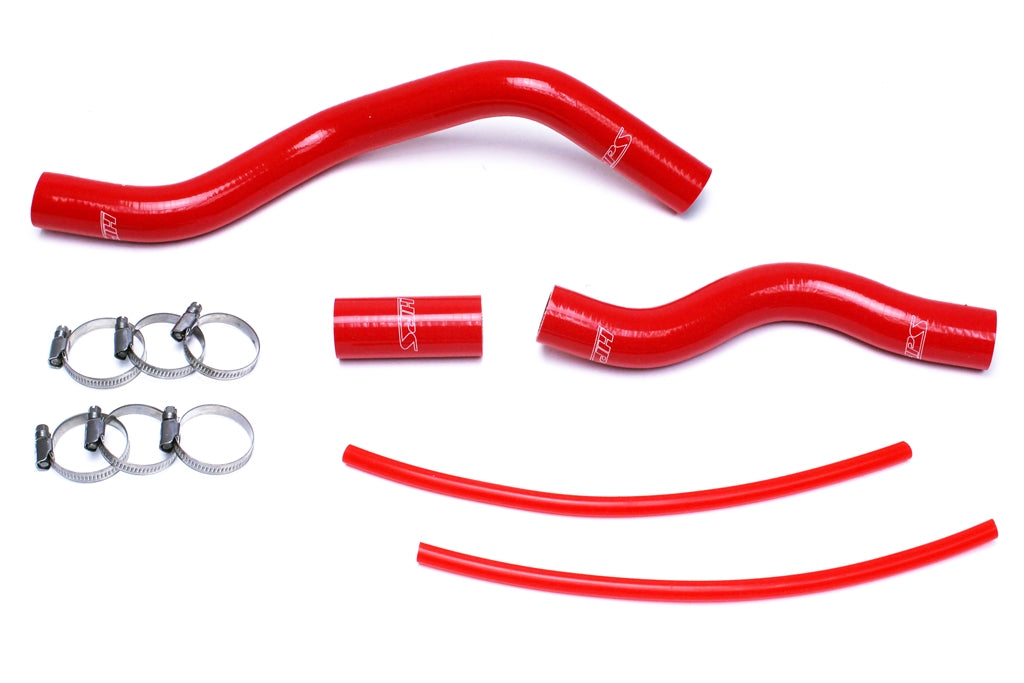 HPS Performance HPS Red Reinforced Silicone Radiator Hose Kit Coolant Honda 01-05 Civic 1.7L Automatic Trans. (view 1)