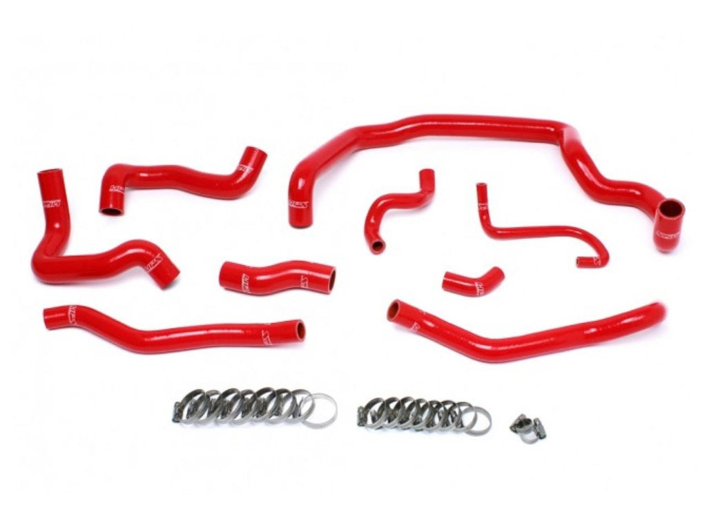 HPS Red Reinforced Silicone Radiator and Heater Hose Kit Coolant Mini 07-11 Cooper S R56 1.6L Turbo Manual Trans (view 1)