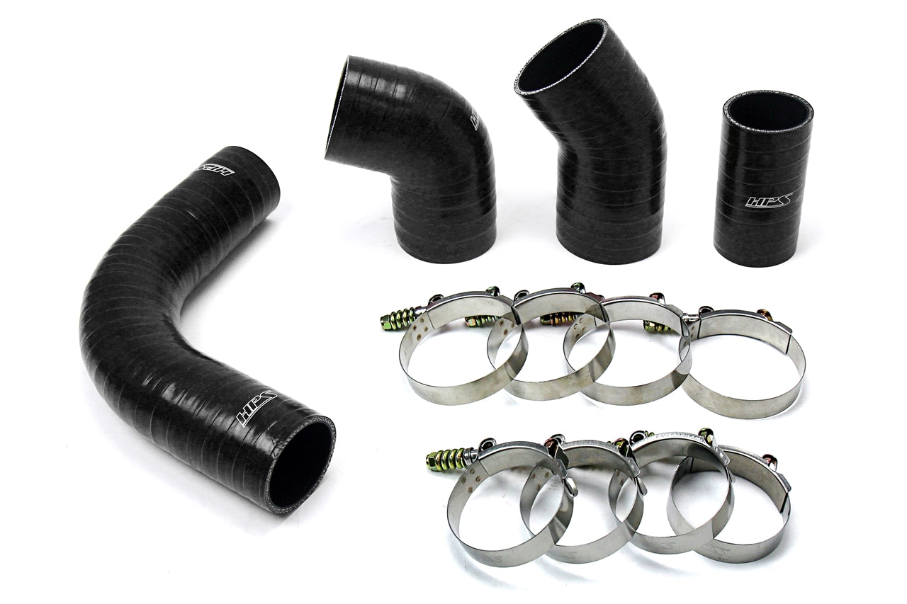 HPS Performance HPS High Temp Aramid Reinforced Silicone Intercooler Hose Boots Kit GMC 2002-2004 Sierra 3500 6.6L Duramax LB7 Diesel