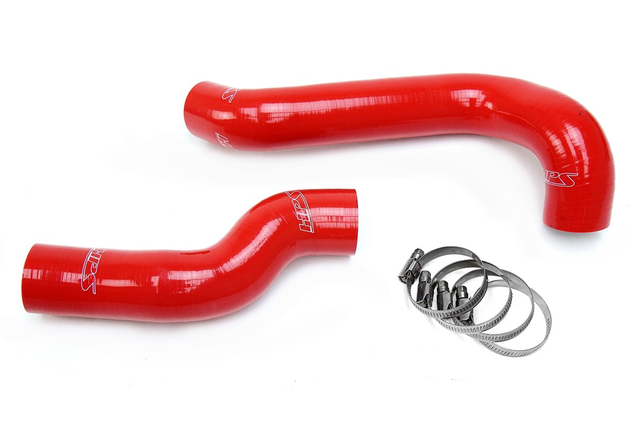 HPS Performance HPS Red Reinforced Silicone Radiator Hose Kit Coolant BMW 01-06 E46 325Ci M54 2.5L