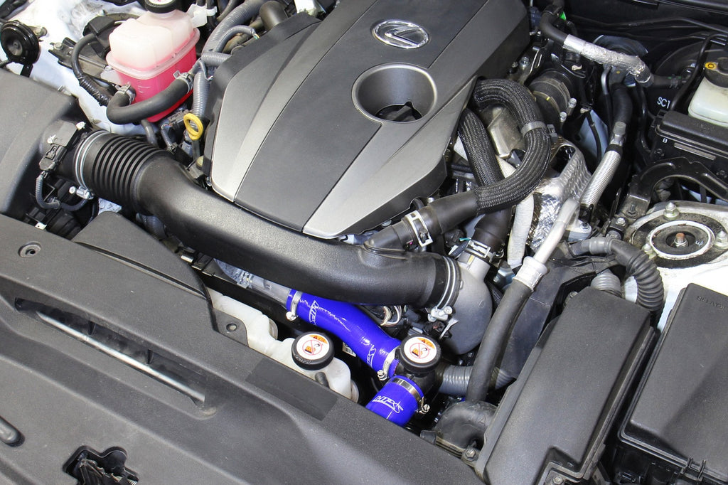 HPS Performance Products HPS Reinforced Silicone Radiator Hose Kit Coolant, 2018-2025 Lexus IS300 2.0L Turbo, 57-1829
