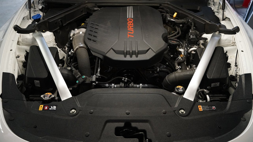 HPS Performance HPS Silicone Breather BOV Hose Kit 2018-2020 Genesis G80 3.3T V6 Twin Turbo, 57-2045