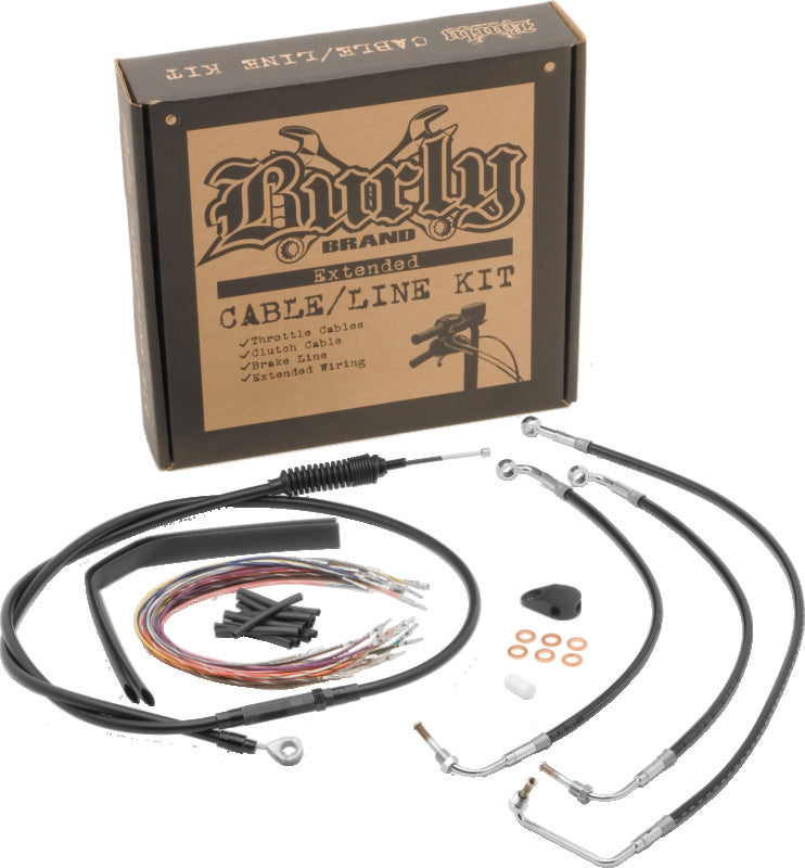 Burly Brand Control Kit 13in - Black B30-1236