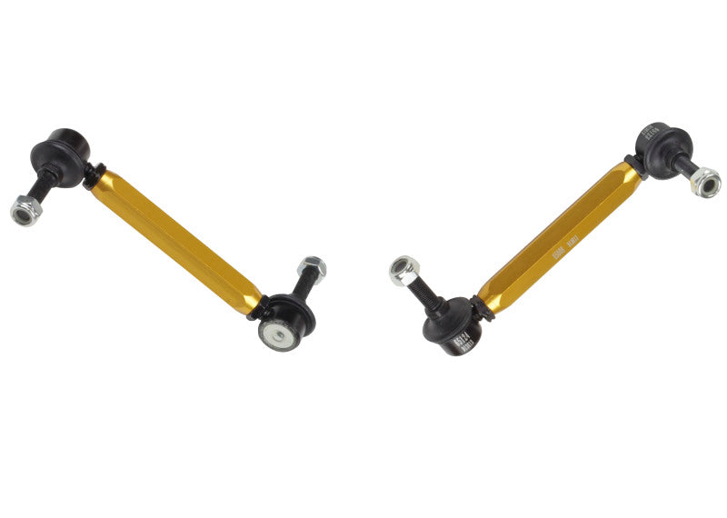 Whiteline Sway Bar Link Kit Heavy Duty Adj Steel Ball Nissan GT-R 2009-2011 (view 3)