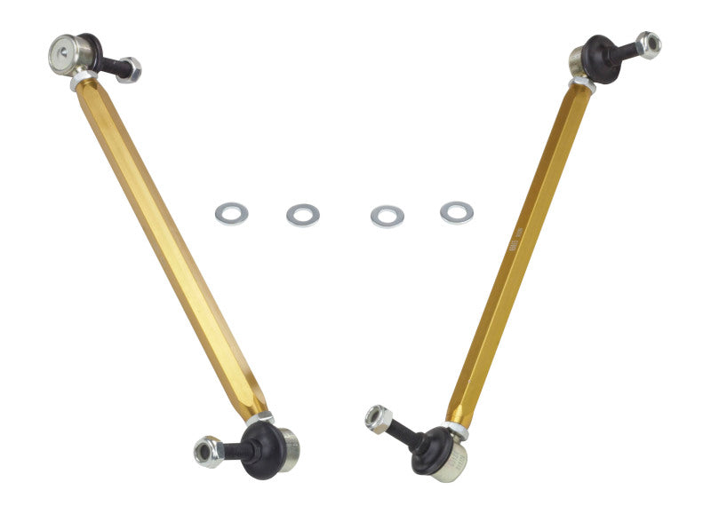 Whiteline Sway Bar Link Kit Heavy Duty Adj Steel Ball Mini Cooper 2001-2010 (view 3)