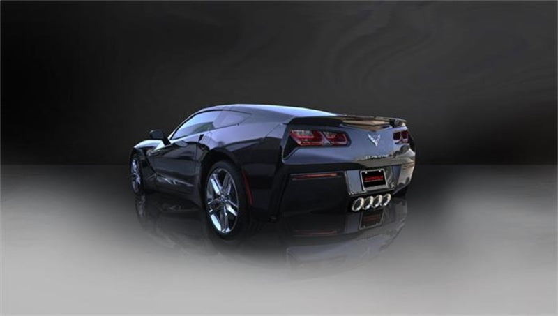 Corsa Performance 2014 Chevy Corvette C7 Coupe 6.2L V8 AT/MT 2.75" Valve-Back Dual Rear (view 3)