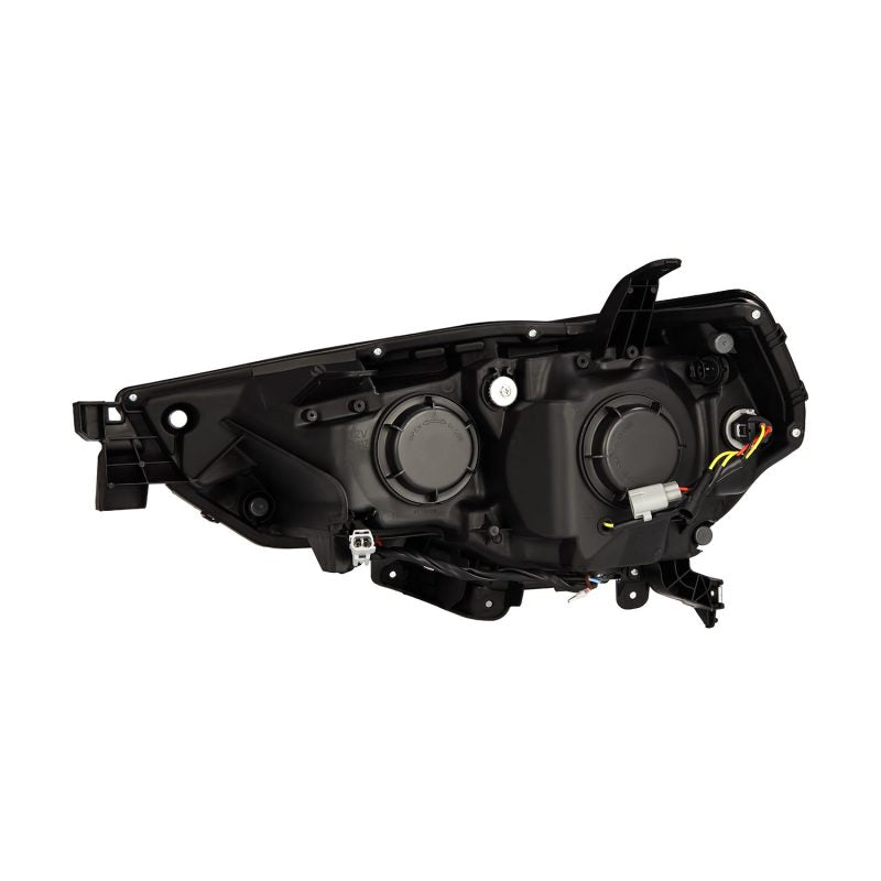 AlphaRex 14-22 Toyota 4Runner LUXX-Series LED Proj Headlights Blk w/Actv Light & Seq. Sig + DRL 880811 *Discontinued