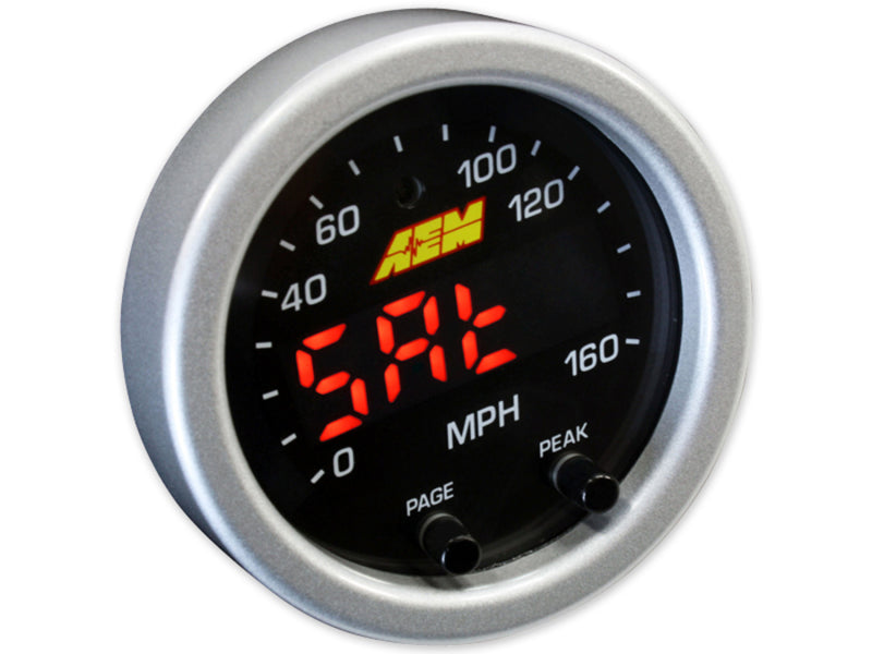 AEM Electronics Speedometer Gauge (view 5)