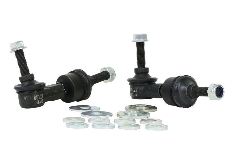 Whiteline Sway Bar Link Kit Heavy Duty Adj Steel Ball Nissan 240SX 1989-1998 (view 3)