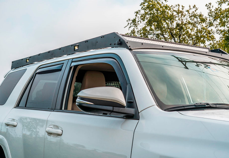 Cali Raised LED Cali Raised 10-24 Toyota 4Runner Premium Roof Rack - 43 In Dual Function/No Switch/Led Light Bar 39556140924970