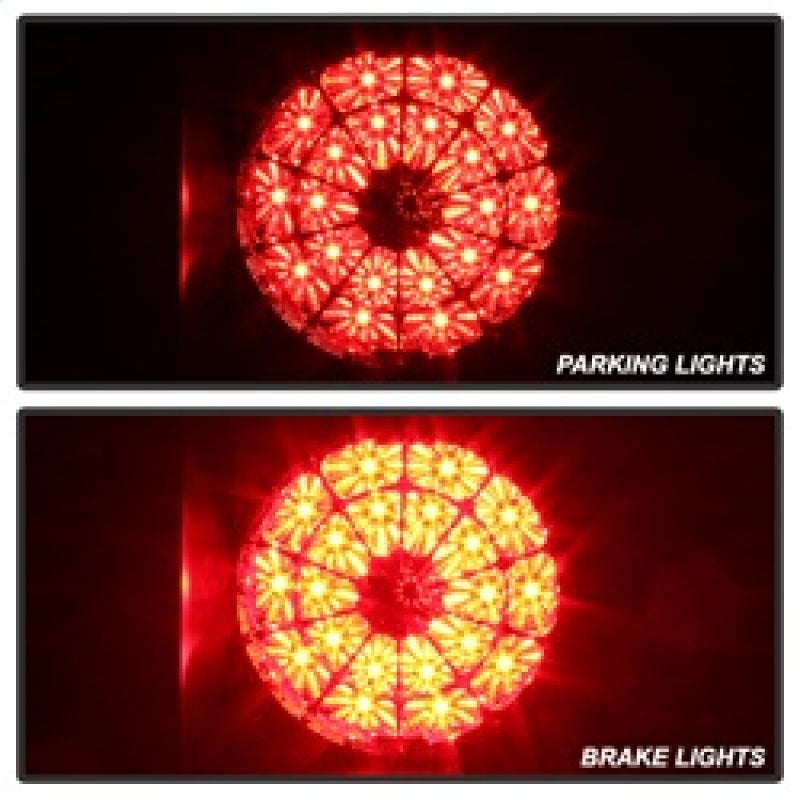 Spyder Toyota Tundra 07-13 LED Tail lights Black ALT-YD-TTU07-LED-BK 5029584