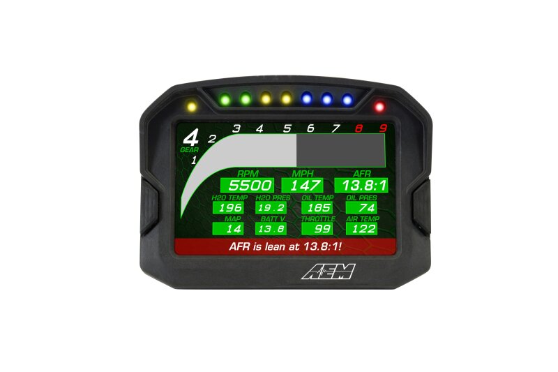 AEM CD-5L Carbon Logging Digital Dash Display 30-5601