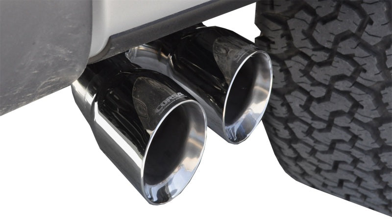 Corsa Performance 11-13 Ford F-150 Raptor 6.2L V8 145in Wheelbase Polished Xtreme