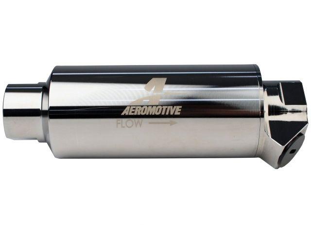 Aeromotive Dual Outlet Oil/Fuel Filter, ORB-12 (view 1)