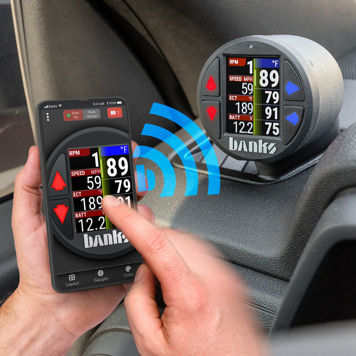 Banks Power iDash Data Pro System No OBD Stand-Alone 66718