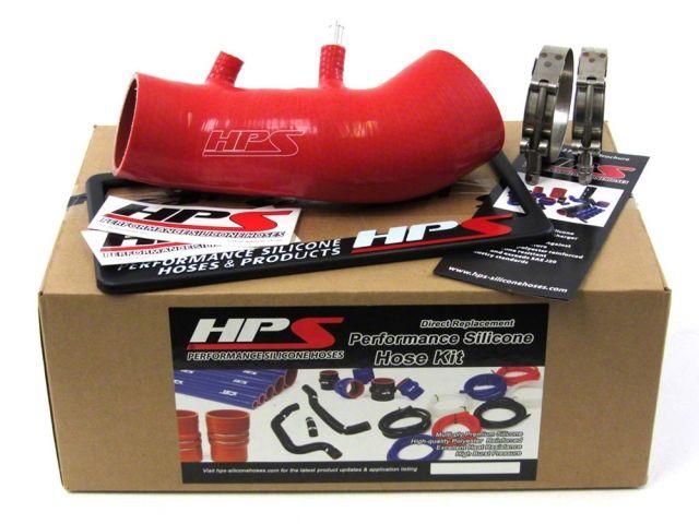 HPS Red Reinforced Silicone Post MAF Air Intake Hose Kit Acura 07-11 CSX Type-S (view 1)