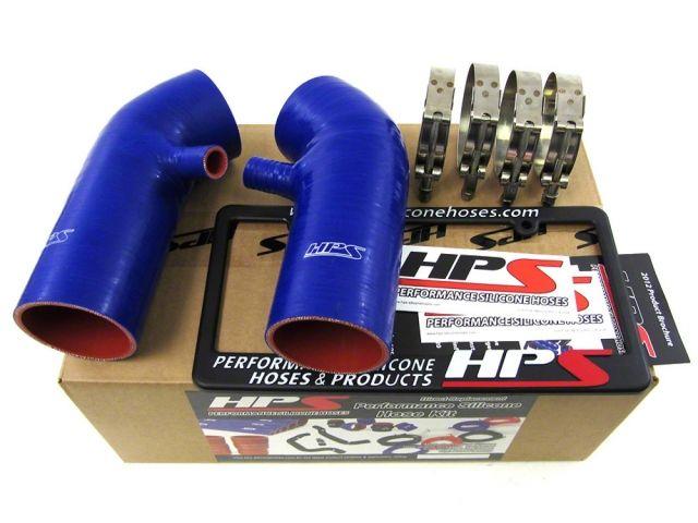 HPS Blue Reinforced Silicone Post MAF Air Intake Hose Kit Infiniti 08-14 G37 3.7L (view 1)