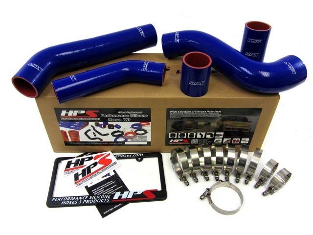 HPS Blue Reinforced Silicone Intercooler Hose Kit Mitsubishi Lancer EVO 10 X US-Spec (view 1)