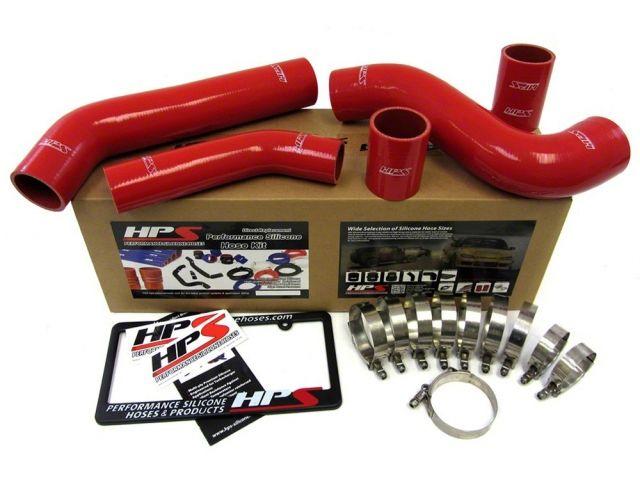 HPS Red Reinforced Silicone Intercooler Hose Kit Mitsubishi Lancer EVO 10 X US-Spec (view 1)