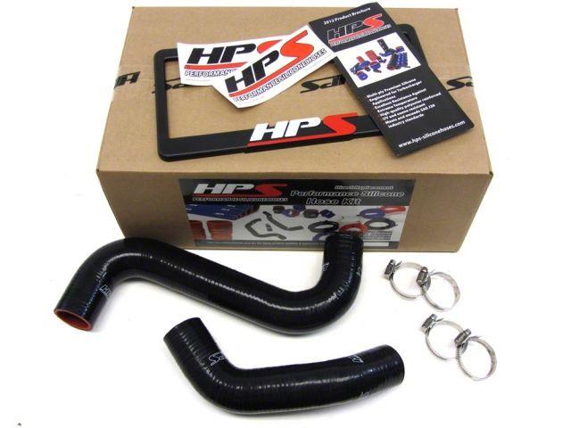 HPS Black Reinforced Silicone Radiator Hose Kit Coolant Subaru 01-07 WRX / STI (view 1)