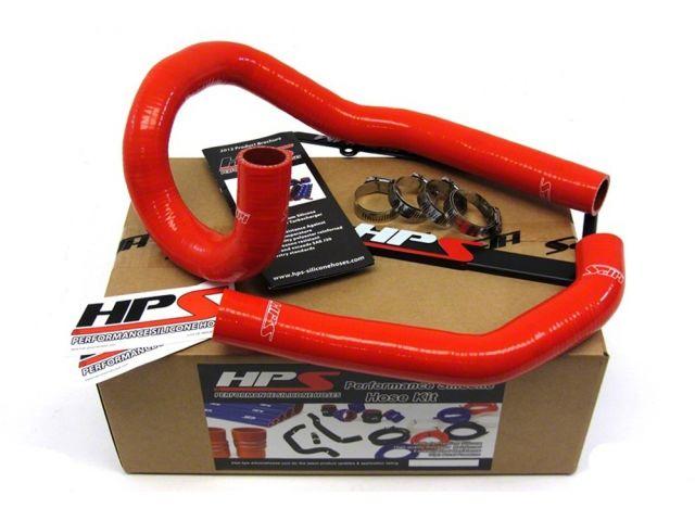 HPS Red Reinforced Silicone Radiator Hose Kit Coolant Toyota 86-92 Supra MK3 Turbo & NA 7MGE / 7MGTE (view 1)