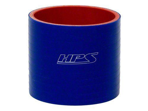 HPS 1-3/16" ID, 3" Length, Silicone Straight Coupler Hose, High Temp 4-ply Reinforced, 30mm ID, Blue (view 1)