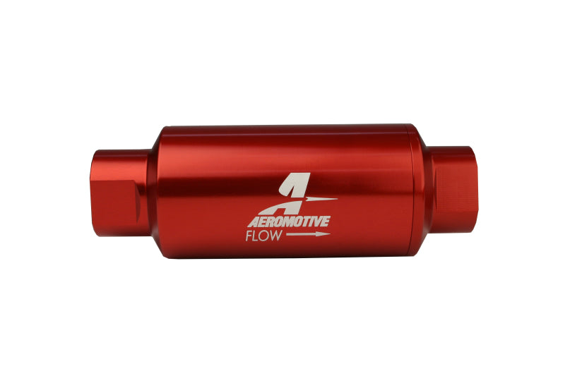 Aeromotive 40 Micron, ORB-10 Red Fuel Filter (view 6)