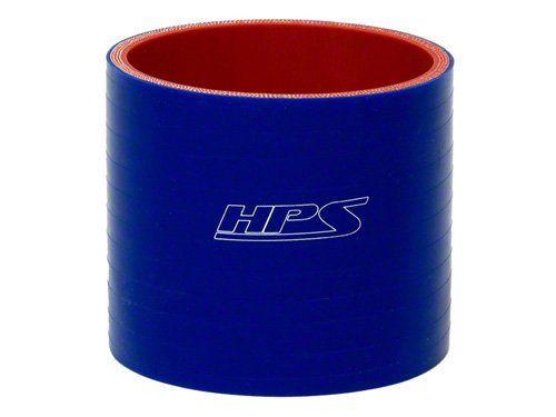 HPS 1" ID, 4" Length, Silicone Straight Coupler Hose, High Temp 4-ply Reinforced, 25mm ID, Blue (view 1)
