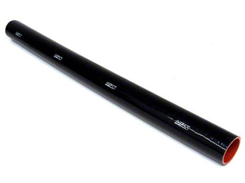 HPS 5/8" ID, 3 Feet Length, Silicone Straight Coupler Coolant Tube Hose, High Temp 4-ply Reinforced, Black, 16mm ID (view 1)