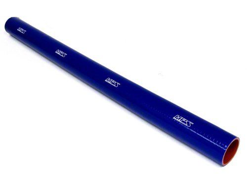 HPS 7/8" ID, 3 Feet Length, Silicone Straight Coupler Coolant Tube Hose, High Temp 4-ply Reinforced, Blue, 22mm ID (view 1)
