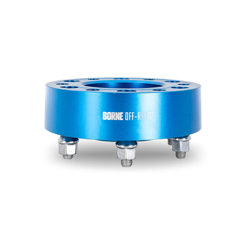 Borne Off-Road Wheel Spacers 5x150 110.1 50 M14 Blue BNWS-010-500BL