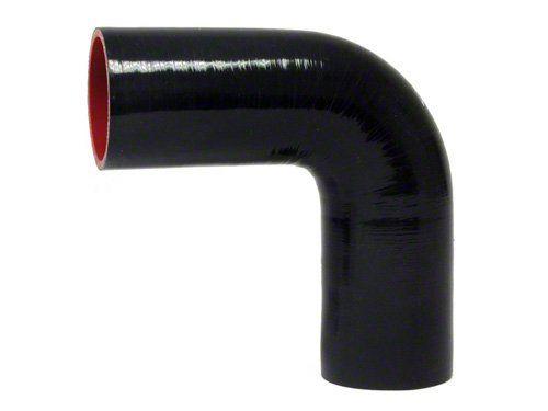 HPS Performance Products HPS 1/2" (13mm) Silicone 90 Degree Elbow Coupler Hose, High Temperature 4-ply Reinforced, Black or Blue (view 1)