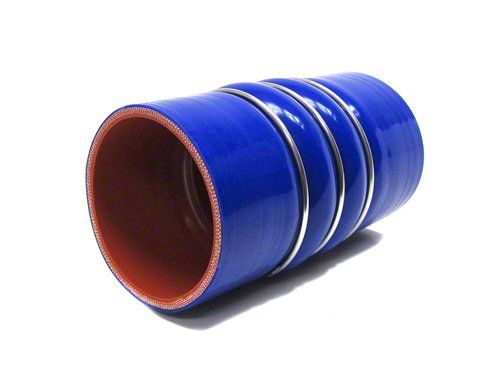 HPS Performance Products HPS 3-1/2" ID, 6" Length, Silicone Charge Air Cooler CAC Hose Double Hump Coupler Bellow Cold Side, High Temp 4-...