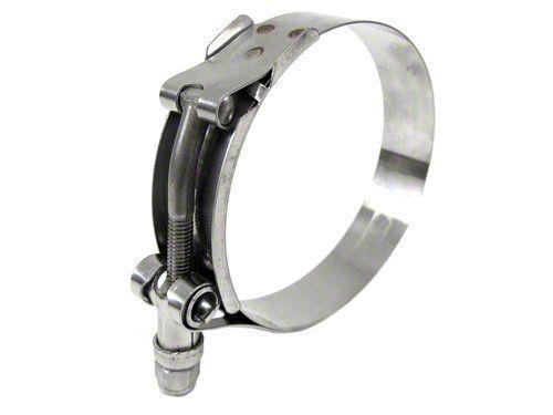 HPS Performance Products HPS Stainless Steel T-Bolt Hose Clamp Size # 56, fit 2-3/8" ID hose, Range: 2.64" - 2.95" (view 1)